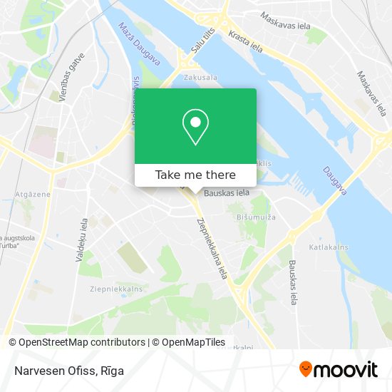 Карта Narvesen Ofiss