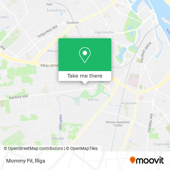 Mommy Fit map