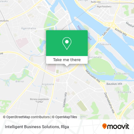 Intelligent Business Solutions map
