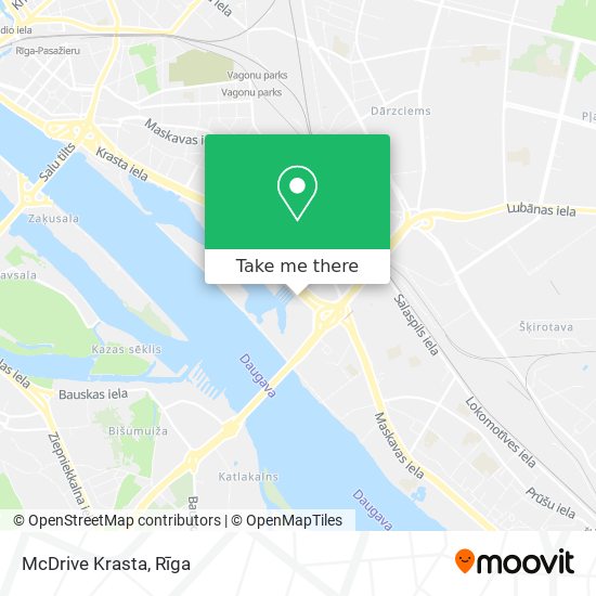 Карта McDrive Krasta