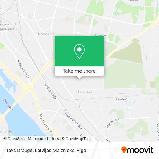 Карта Tavs Draugs, Latvijas Maiznieks