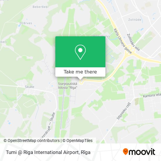 Tumi @ Riga International Airport map