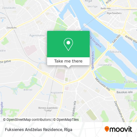 Fuksienes Andželas Rezidence map