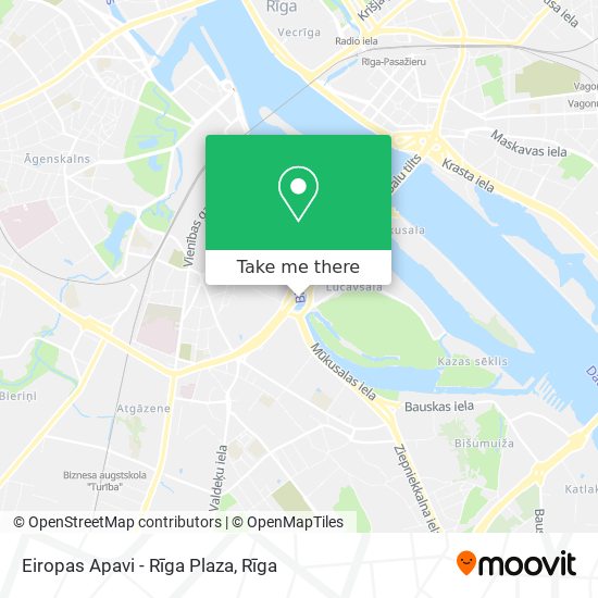 Eiropas Apavi - Rīga Plaza map