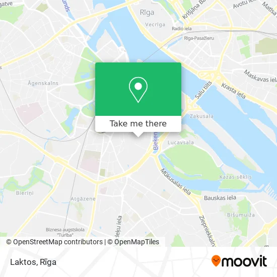 Карта Laktos