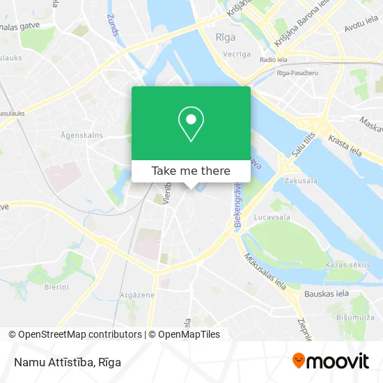 Карта Namu Attīstība