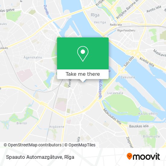 Spaauto Automazgātuve map