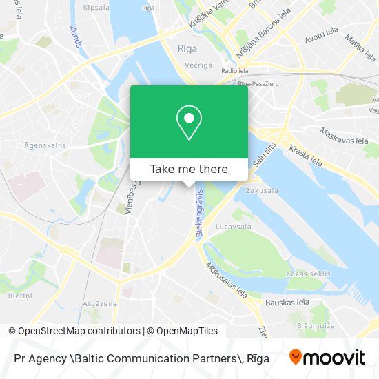 Pr Agency \Baltic Communication Partners\ map