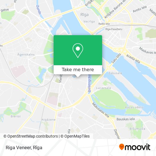 Riga Veneer map