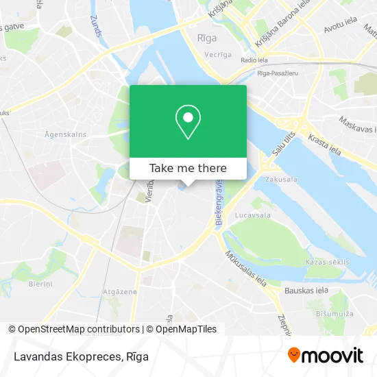 Карта Lavandas Ekopreces