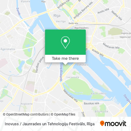 Inovuss / Jaunrades un Tehnologiju Festivāls map