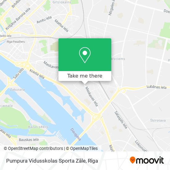 Pumpura Vidusskolas Sporta Zāle map