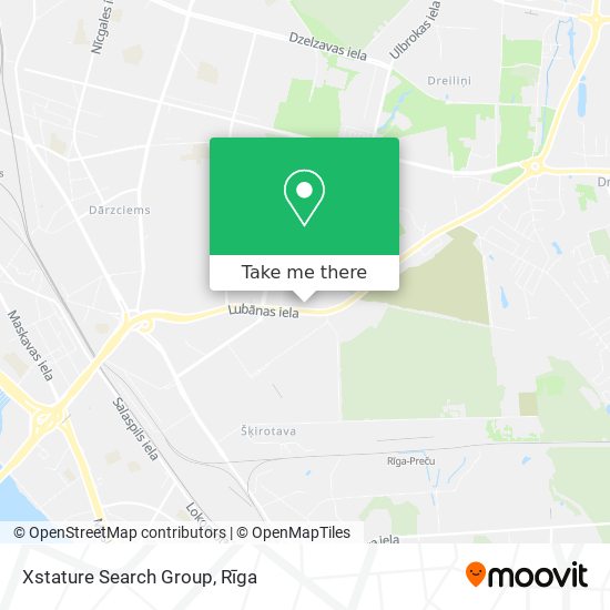 Xstature Search Group map