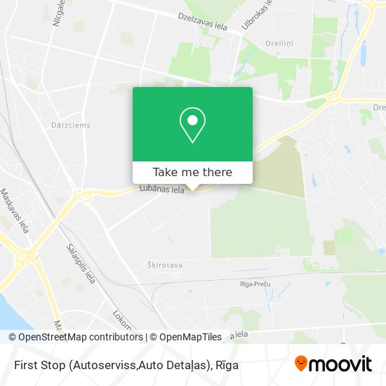 First Stop (Autoserviss,Auto Detaļas) map