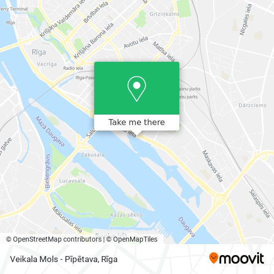 Veikala Mols - Pīpētava map