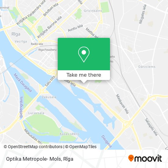 Карта Optika Metropole- Mols