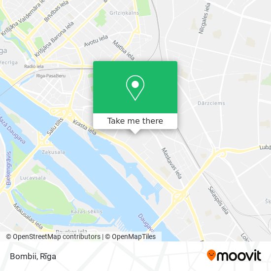 Bombii map