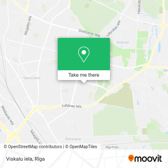 Viskalu iela map