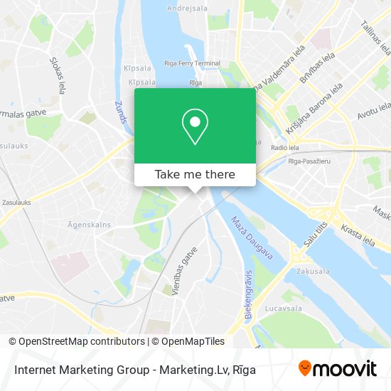 Internet Marketing Group - Marketing.Lv map