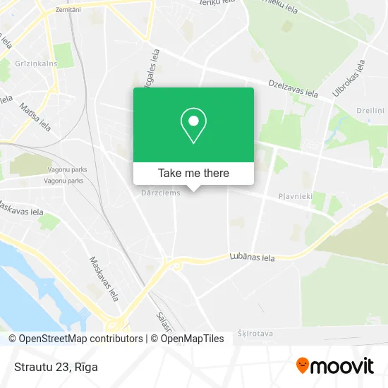 Strautu 23 map