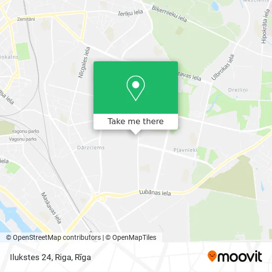 Ilukstes 24, Riga map