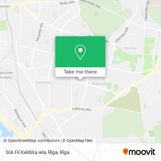 Карта SIA Fil Keldiša iela, Rīga