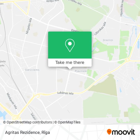 Agritas Rezidence map