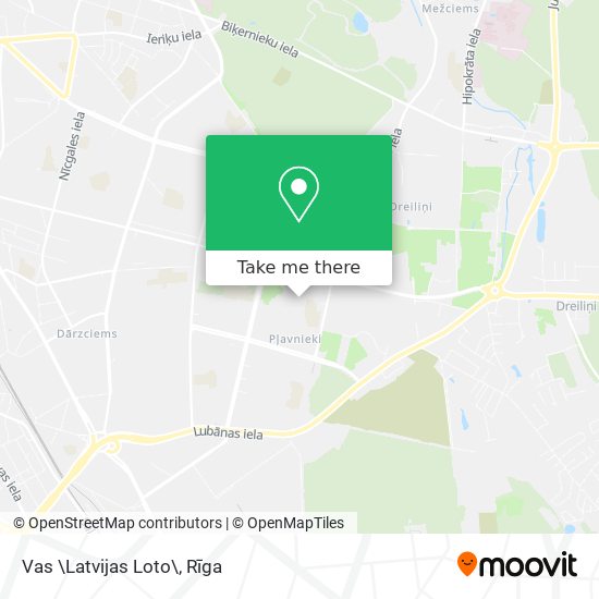 Vas \Latvijas Loto\ map