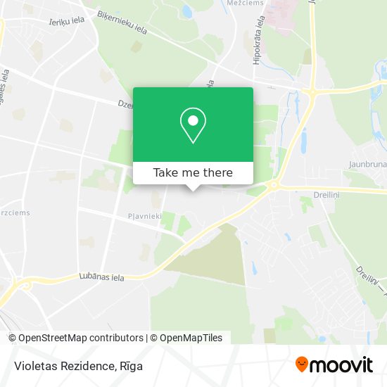 Violetas Rezidence map