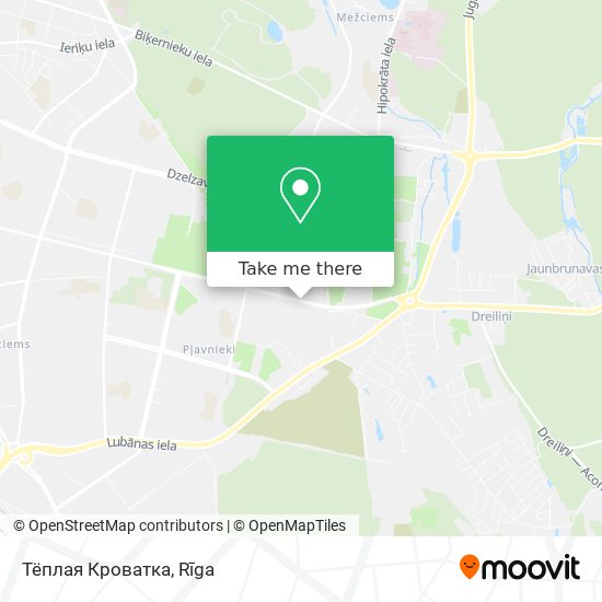 Тёплая Кроватка map