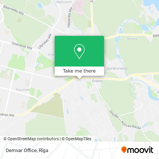 Demvar Office map