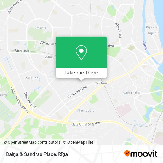 Daiņa & Sandras Place map