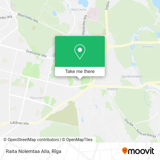 Карта Raita Nolemtaa Alla