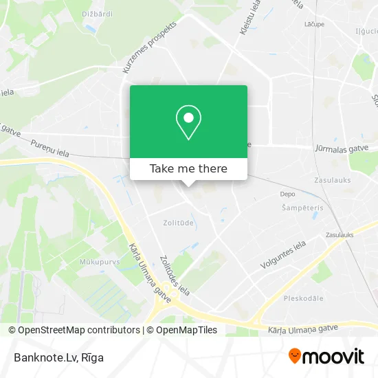 Карта Banknote.Lv