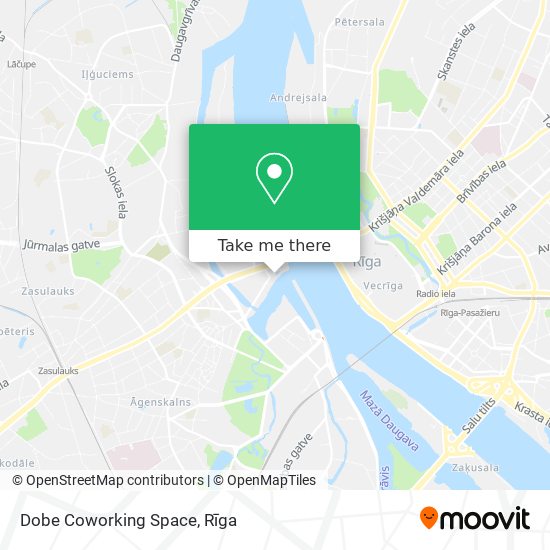 Dobe Coworking Space map