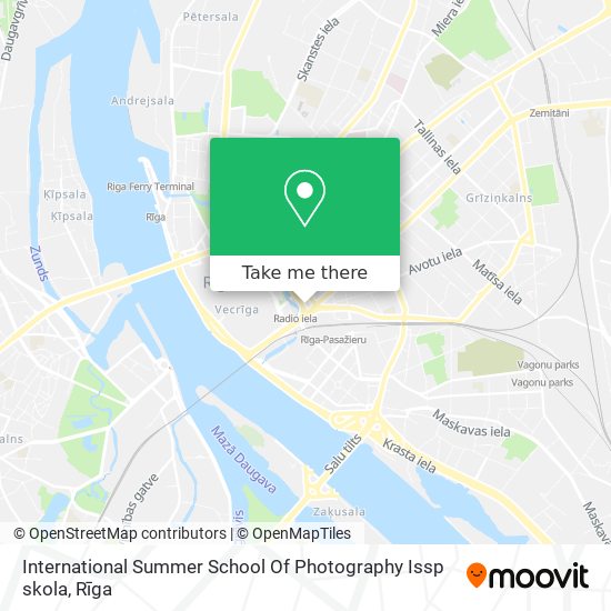 International Summer School Of Photography Issp skola map