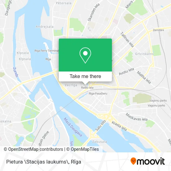 Карта Pietura \Stacijas laukums\