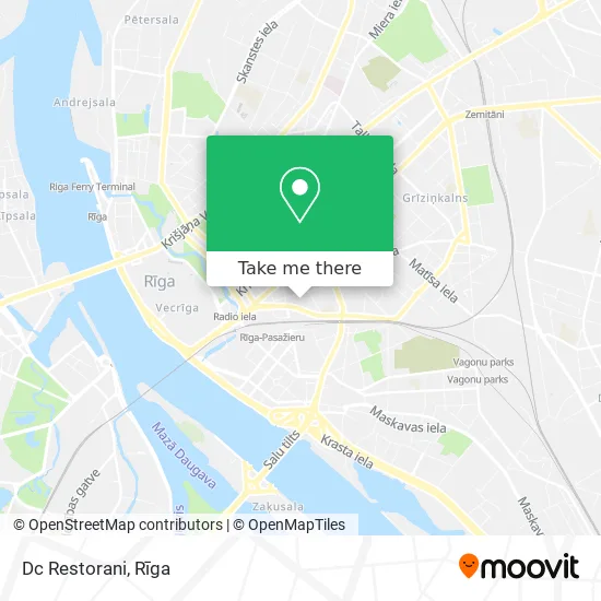 Карта Dc Restorani