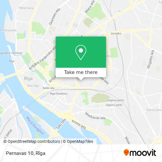 Карта Pernavas 10