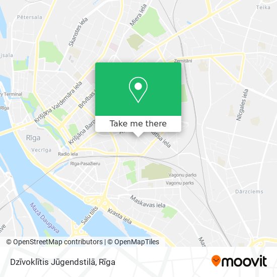 Dzīvoklītis Jūgendstilā map