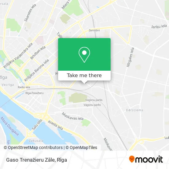 Карта Gaso Trenažieru Zāle