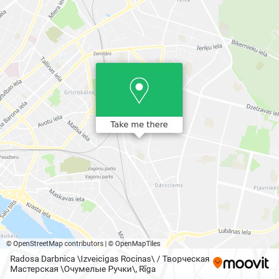Карта Radosa Darbnica \Izveicigas Rocinas\ / Творческая Мастерская \Очумелые Ручки\