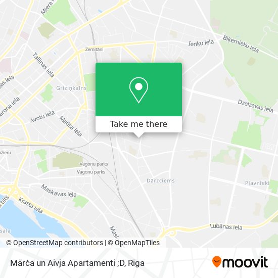 Mārča un Aivja Apartamenti ;D map