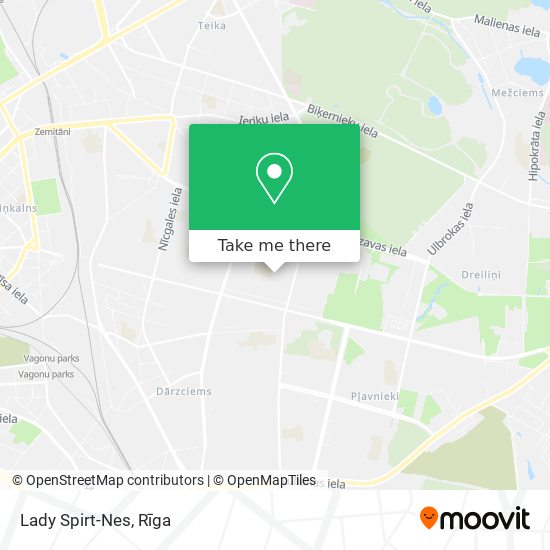 Lady Spirt-Nes map