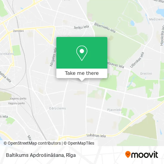 Baltikums Apdrošināšana map