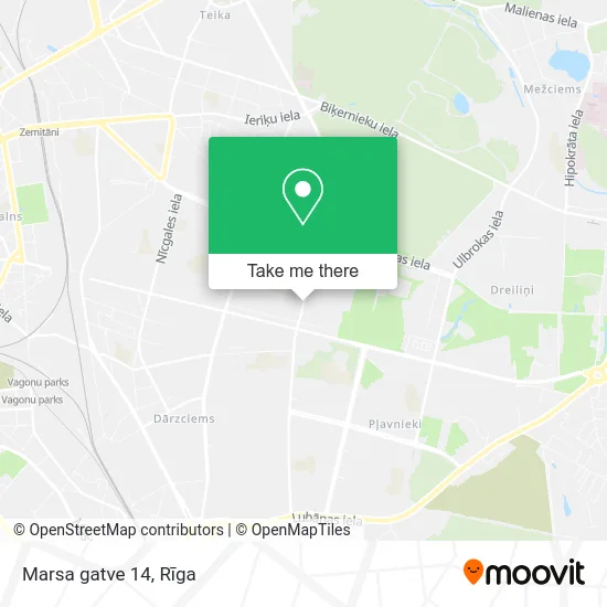 Marsa gatve 14 map
