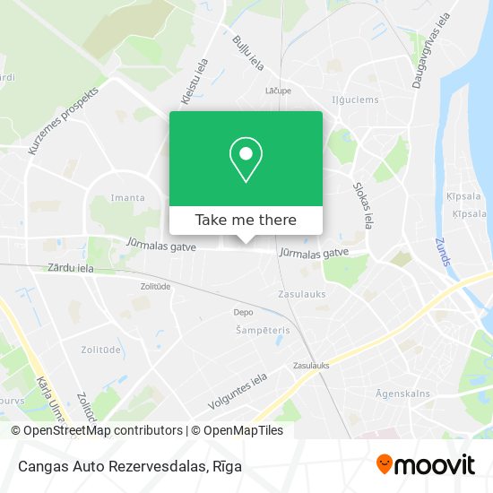 Cangas Auto Rezervesdalas map