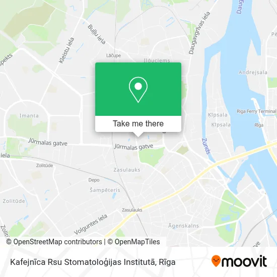 Kafejnīca Rsu Stomatoloģijas Institutā map