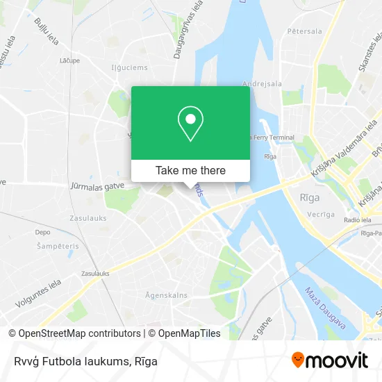 Rvvģ Futbola laukums map