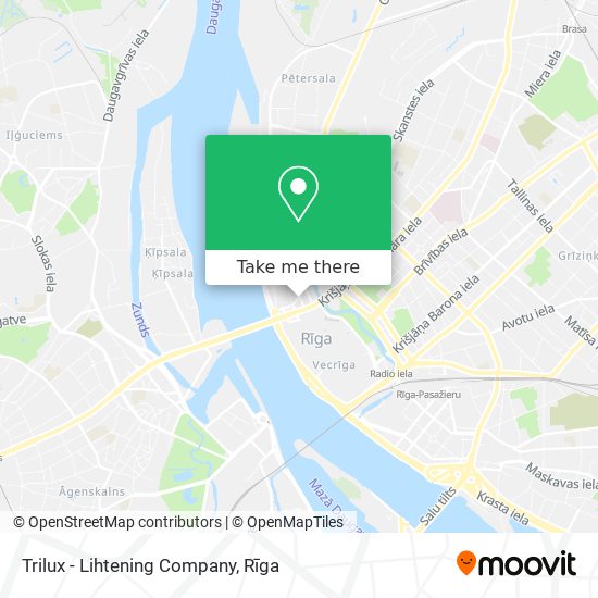 Trilux - Lihtening Company map